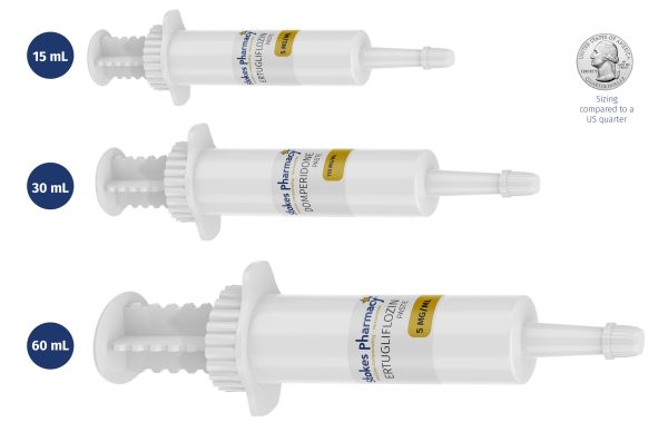 Equine tube sizing for oral pastes from Stokes Pharmacy
